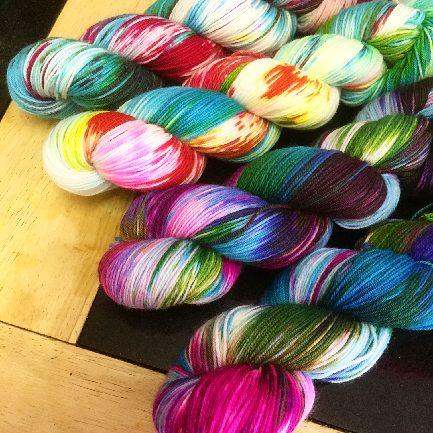 Space Dyed Yarn with Acid Dyes Tutorial
